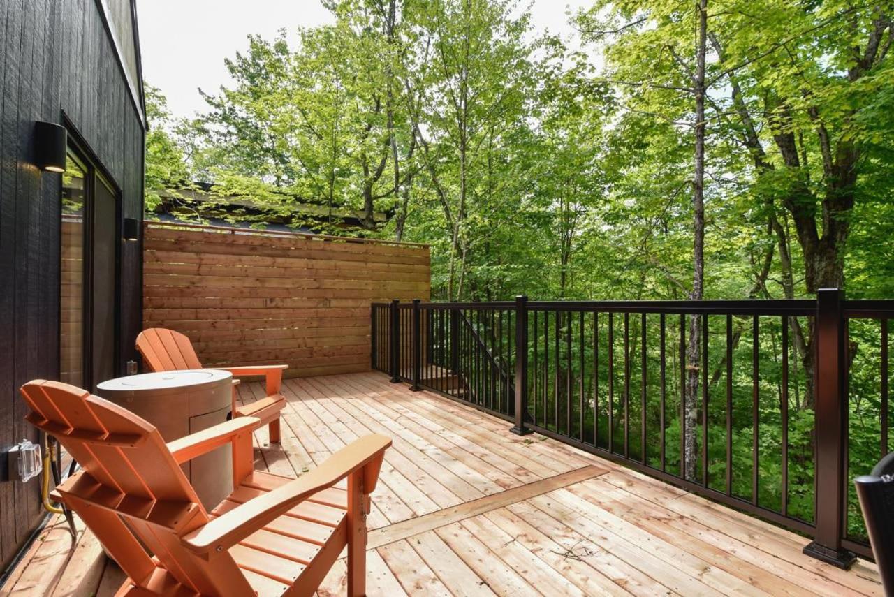 Chalet Bellevue Luxe Avec Spa Et Local A Velo Pont-Rouge Exterior photo